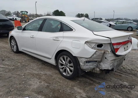 2014 Hyundai Azera Limited из США, поврежденный, VIN KMHFH4JG0EA371002